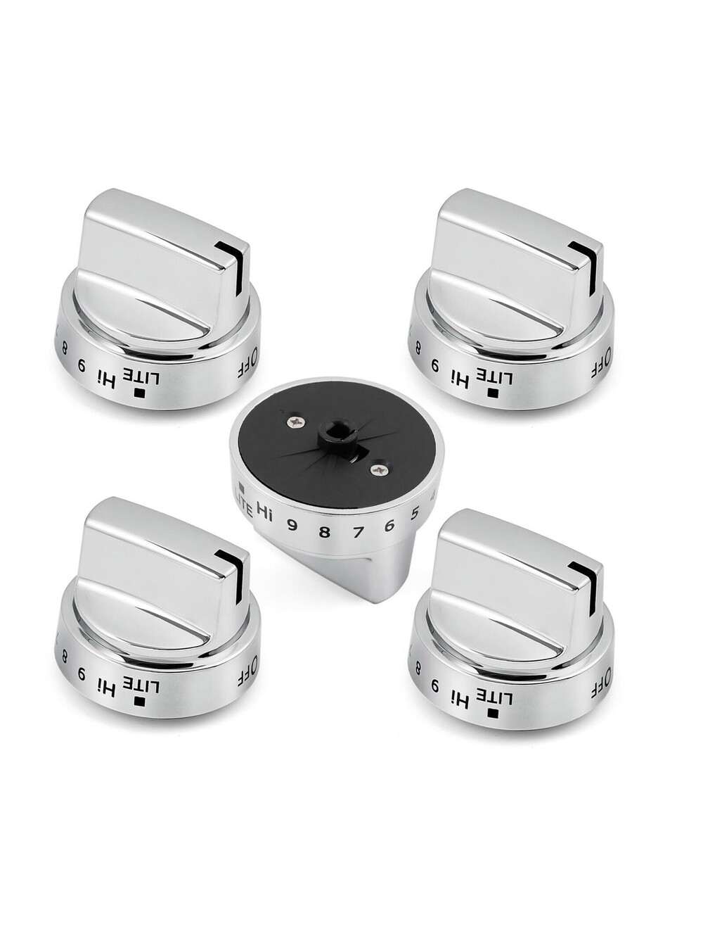 Stove Knobs Cooktop Replacement Parts WB03X24818 for GE Range Cooktop New